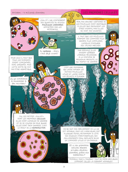 Les sciences en BD - L'Incroyable histoire de l'évolution