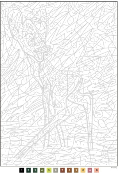 Coloriages mystères Disney - Les Grands classiques Tome 9