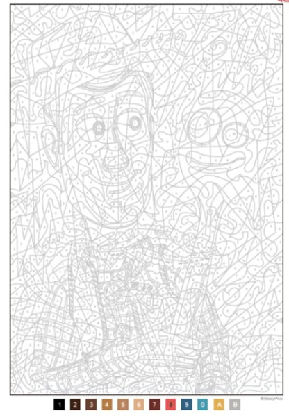 Coloriages mystères Disney - Les Grands classiques Tome 9