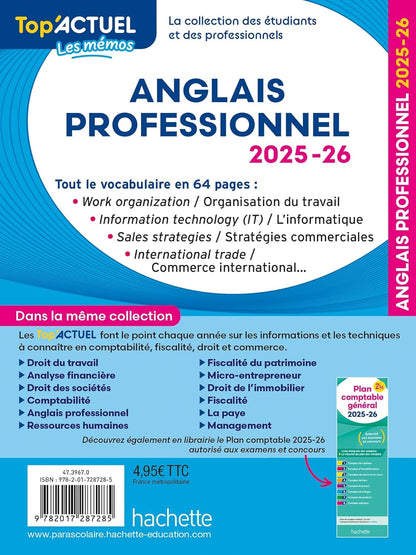Top'Actuel Anglais professionnel 2025-2026