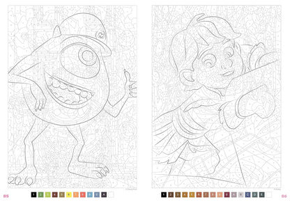 Coloriages mystères Disney - Trompe l'oeil Babies