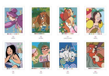 Coloriages mystères Disney - Trompe l'oeil Babies