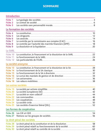 Top'Actuel Droit des sociétés 2025-2026