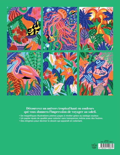 Coloriages mystères - Tropiques