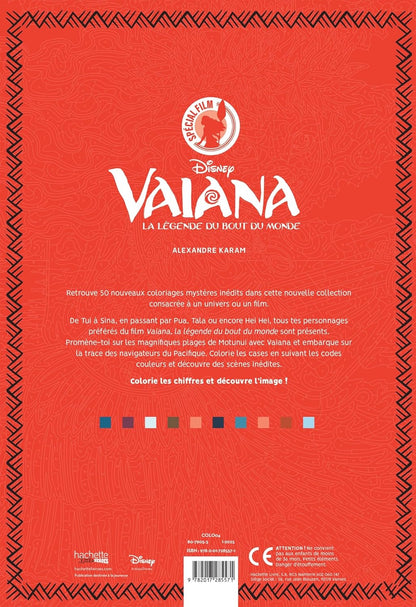 Coloriages mystères Disney - Spécial Film : Vaiana