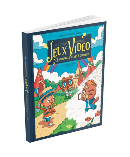 Coloriages par numéro - Jeux vidéo cute