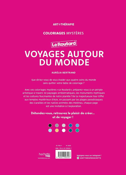 Coloriages mystères - Le Routard - Voyages autour du monde
