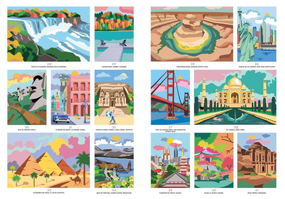 Coloriages mystères - Le Routard - Voyages autour du monde